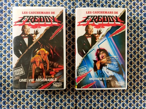 Vhs cassette k7 freddy - -,