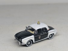 Jouef Renault Dauphine Police En Métal Maquette Décoration 1/87 ho train sncf
