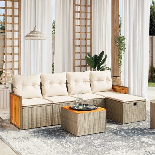 Salon jardin avec coussins - de,