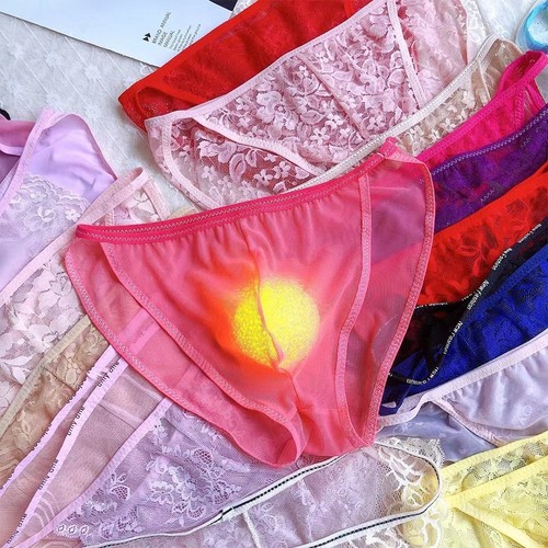 String dentelle transparente