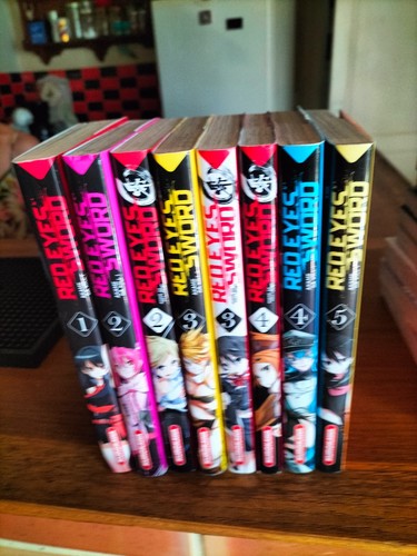 Manga volumes red eyes - vf, 8