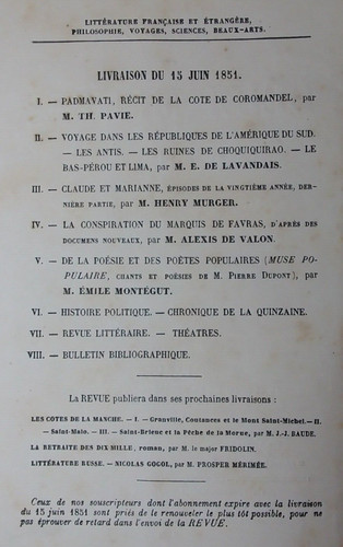 Revue des deux mondes - des,