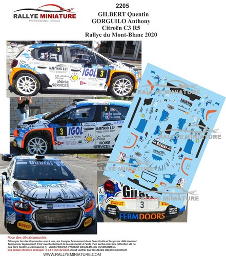 Decals ref 2205 - 2205, citroen
