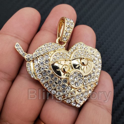 Hip hop gold plated - gold, iced