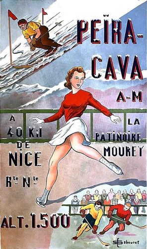 Affiche poster alpes jura - alpes,