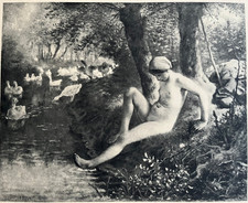Curiosa scène érotique nu