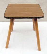 TABLE BASSE - FORMICA -  VINTAGE 70' - ANCIEN - TABLE A FLEURS - SELLETTE - TB07