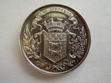 Médaille en argent massif