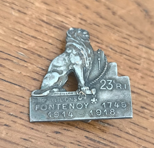 Insigne ri régiment - insigne, 23°