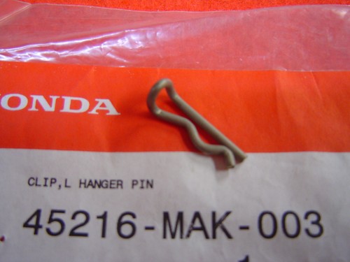 Goupille axe plaquettes - de,