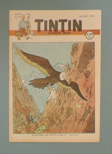 Tintin 1947 couverture - ,