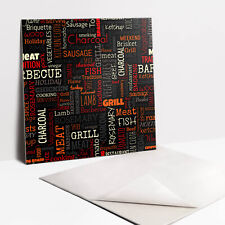 Carreaux Pvc Autocollants Panneau Mural Et Sol Thème Barbecue