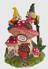 Blue Sky Gnome Mushroom Garden