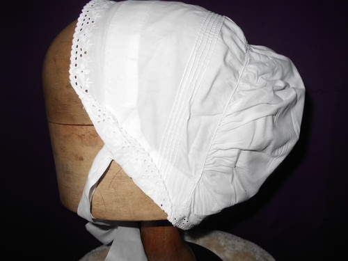 Ancienne coiffe bonnet dame - ancienne,