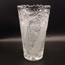 Vase cristal soufflé - vase,
