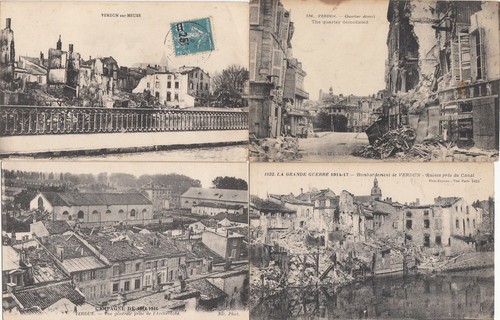 Lot old postcards war - lot, of