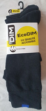 5 paires de chaussettes noires neuves 39/42  Dim