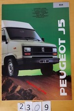 PEUGEOT J5 4x4 Prospectus Fr 6 pages 1988