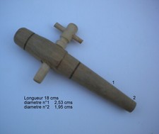 Robinet en bois chêne