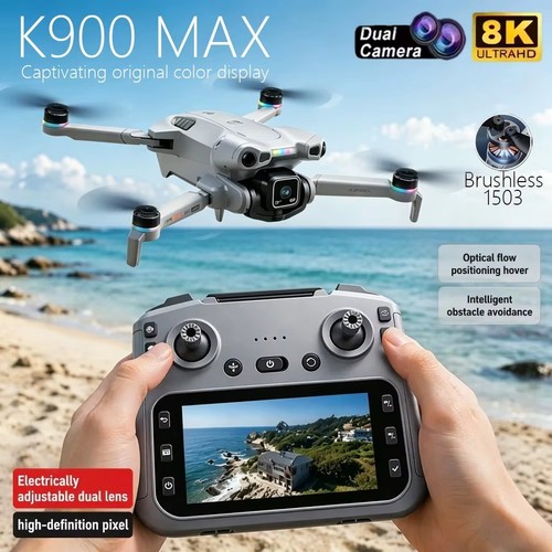 Drone pliable k900 max gps - drone,