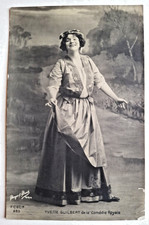 CPA Photo  YVETTE GUILBERT Chanteuse  comédienne -