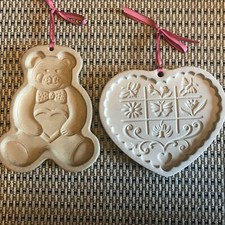 2 Pampered Chef Clay Cookie
