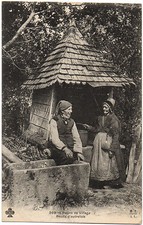 CPA L'AUVERGNE - 369. Potins de Village. Récits d'autrefois - MTIL CCCC