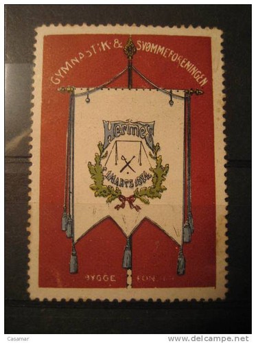 Denmark hermes 1874 affiche - hermes,