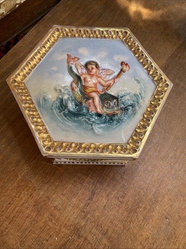 Boîte porcelaine - boîte, de