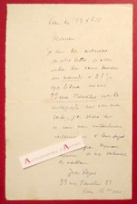 ● L.A.S 1916 Jean ROYERE poète éditeur né à Aix en Provence - Lettre autographe