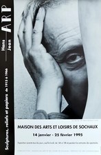 Jean arp affiche exposition - arp,