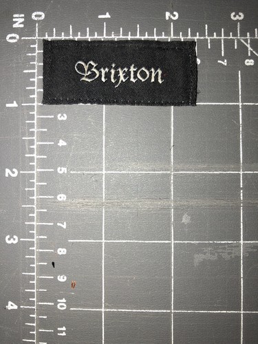 Brixton patch tag noir - brixton,