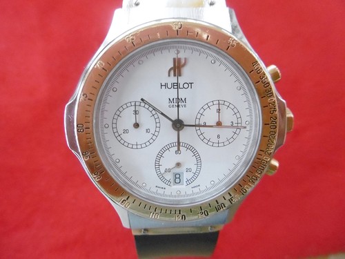 Chrono hublot mdm genève or - hublot, .or