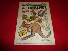 BD ALMANACH DE L'INTREPIDE 1933 / ED SPE EO 1932