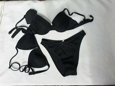 ANTIGEL de LISE CHARMEL 3pieces  maillot de bain T3/4B noir neuf sans etiquette