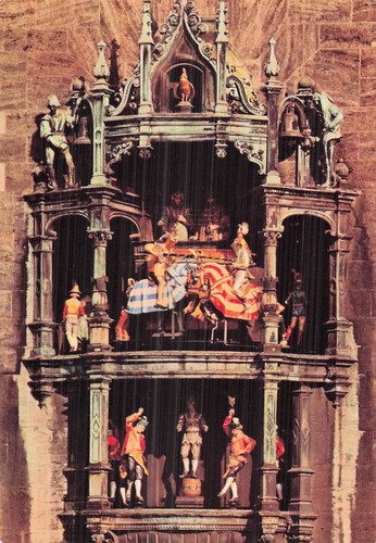 Allemagne munich glockenspiel - allemagne,