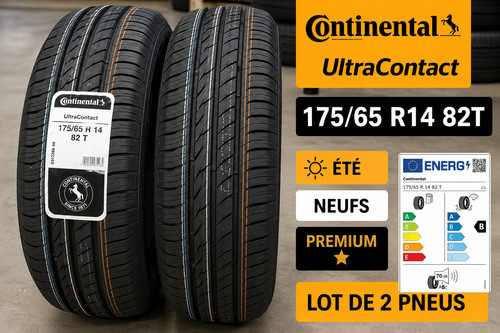 Lot pneus continental - de,