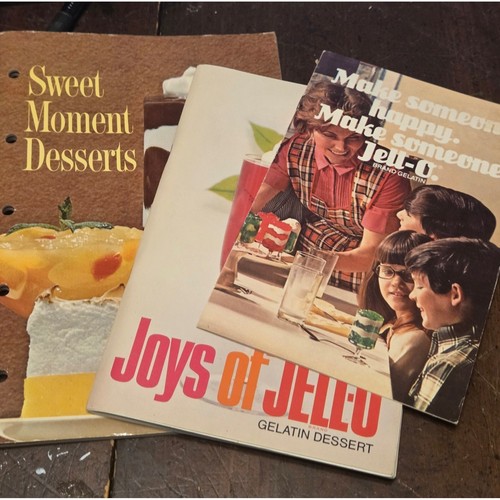 Jell vintage recipe booklet - recipe,