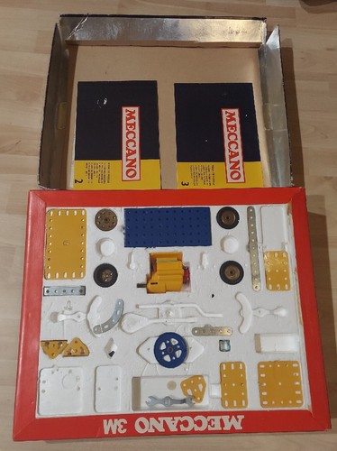 Vtg meccano2 parts - meccano2, set