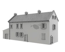 LE CAILLOU QG DE NAPOLEON WATERLOO - 3D PRINTED Décor Wargame Terrain Napoleon