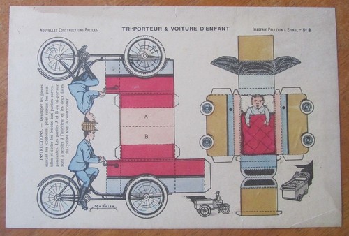 Ancien decoupage imagerie - ancien,