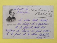 cpa Cliché de Albert DURAND de la BEDUAUDIERE Portrait de Théodore BOTREL Barde