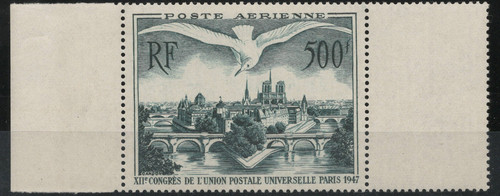 Timbre france poste aérienne - france,