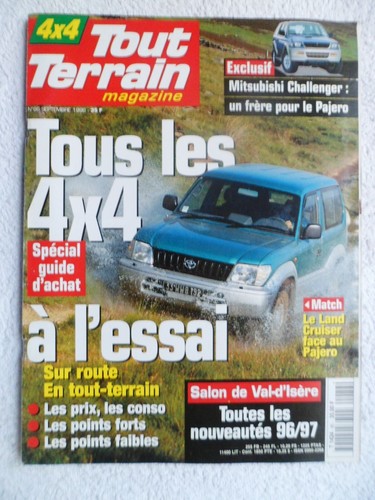 4x4 tout terrain - tout, n°86