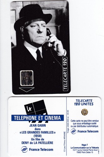 Rare telecarte 120 jean - telecarte,