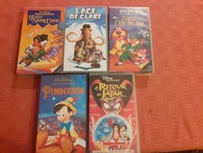 Lot de K7 VHS dessins animés