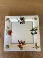 ASSIETTE PLATE OU PLAT CARREE VILLEROY & BOCH  MODELE COTTAGE