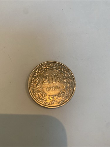 Pièce francs suisse - de,
