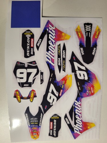 Kit déco motocross miniature - kit,