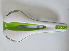 Selle de vélo VTT 275 mm Blanc et vert